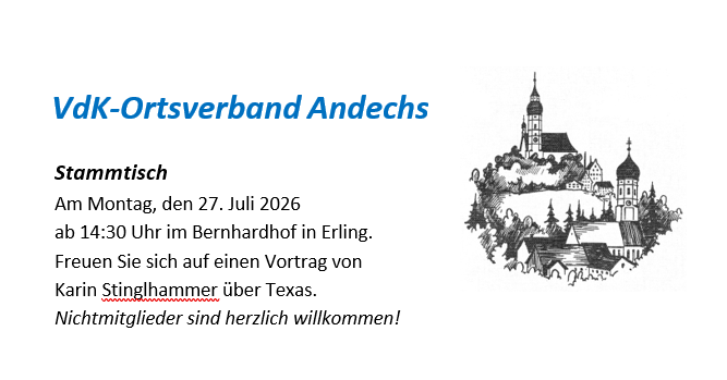 2026 07 27 VdKOVAndechs Stammtisch