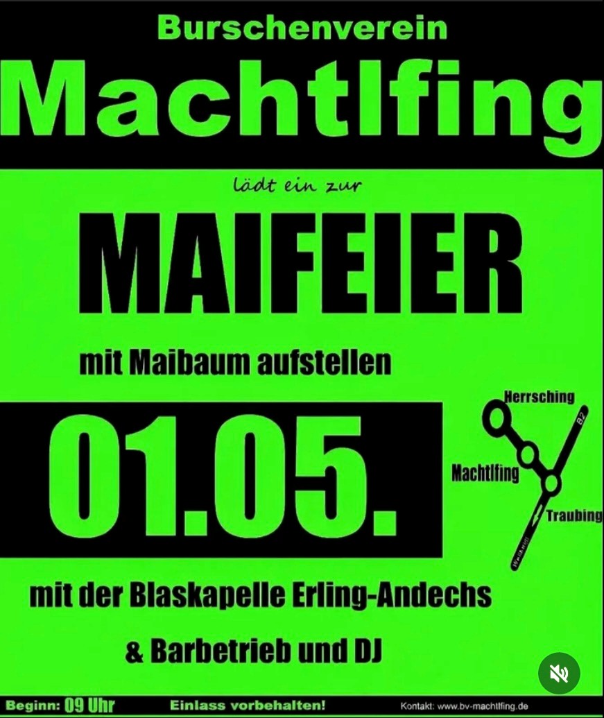 2026 Maifeier Machtlfing