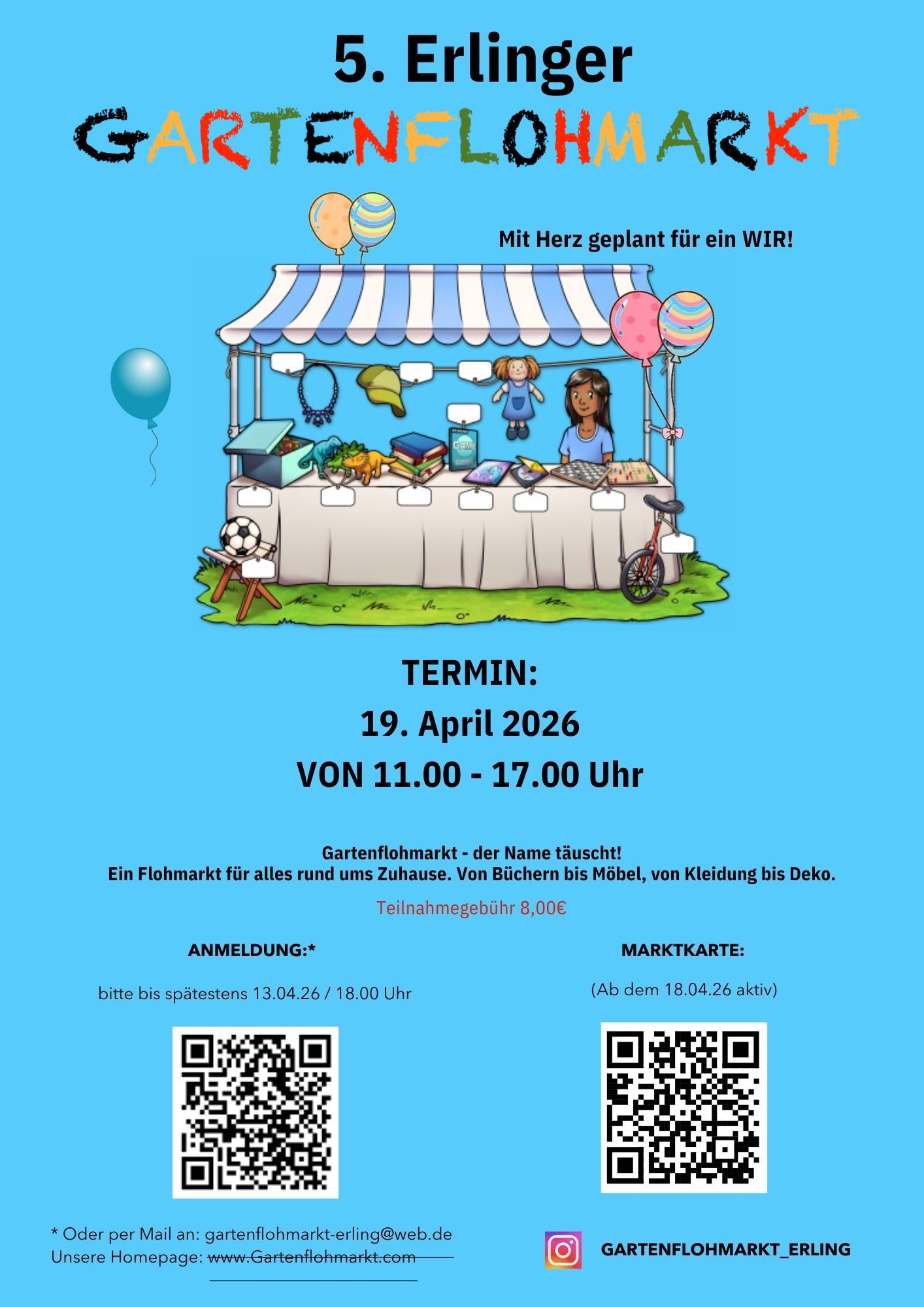 5.Erlinger Gartenflohmarkt